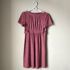 Anthropologie Classy Pink Dress